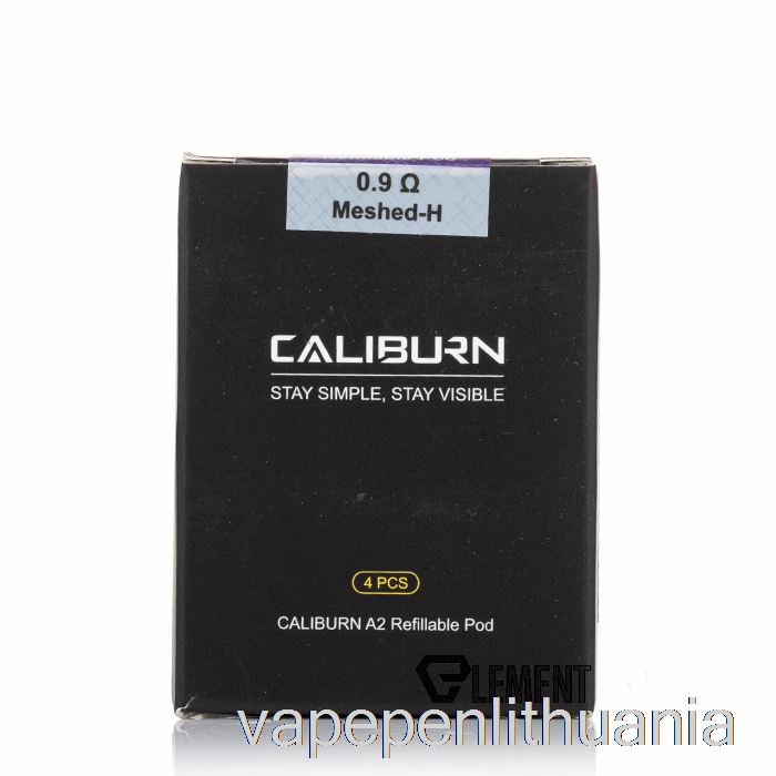 Uwell Caliburn A2 Pakaitiniai Ankštys 0,9 Omo Caliburn A2 Pods Vape Skystis